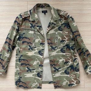 TOPSHOP Camo Jacket